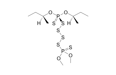 (R,S)-DI(SEC-BUTOXYTHIOPHOSPHORYL)(DIMETHOXYTHIOPHOSPHORYL)TETRASULPHIDE