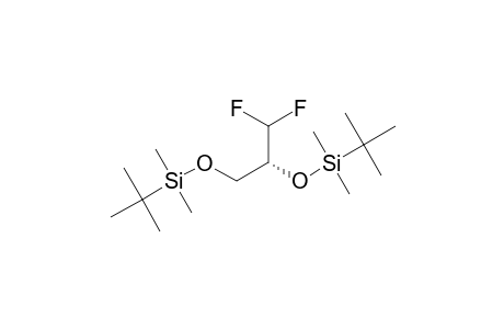 (2R)-3,3-DIFLUORO-1,2-BIS-[(1-TERT.-BUTYL-1,1-DIMETHYLSILYL)-OXY]-PROPANE