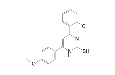 4-(o-chlorophenyl)-1,4-dihydro-6-(p-methoxyphenyl)-2-pyrimidinethiol