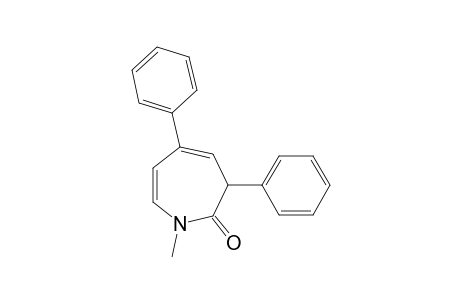 1-Methyl-3,5-diphenyl-1,3-dihydro-2H-azepin-2-one