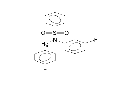 4-FLUOROPHENYL-[N-(3-FLUOROPHENYL)PHENYLSULPHONYLAMIDO]MERCURY