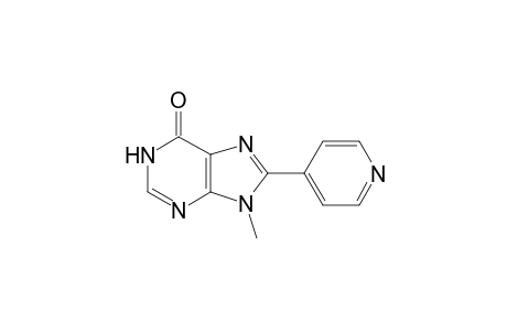 9-methyl-8-(4-pyridyl)hypoxanthine