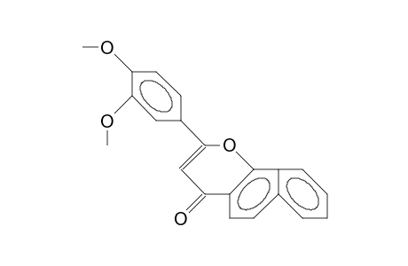 2-(3,4-dimethoxyphenyl)-4H-naphtho[1,2-b]pyran-4-one