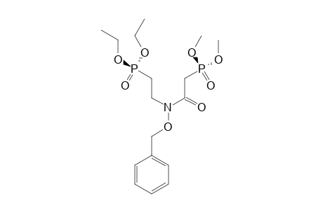 (N-ETHYLDIETHYLPHOSPHONATE-N-1-OXOETHYLDIMETHYLPHOSPHONATE)-O-BENZYLHYDROXYLAMINE