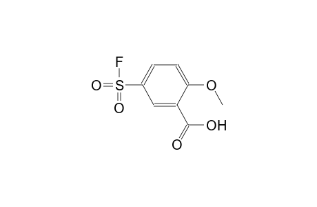 Benzoic acid, 5-(fluorosulfonyl)-2-methoxy-