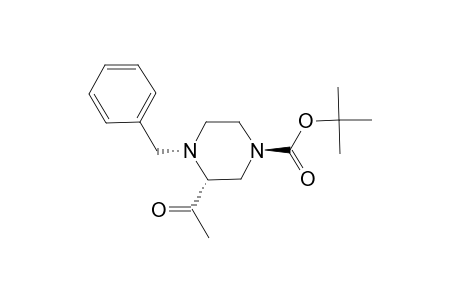 (+)-TERT.-BUTYL-(R)-3-ACETYL-4-BENZYL-PIPERAZINE-1-CARBOXYLATE