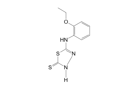 2-(o-PHENETIDINO)-delta2-1,3,4-THIADIAZOLINE-5-THIONE