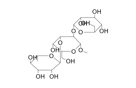 METHYL 2-O-(ALPHA-D-GLUCOPYRANOSYL)-3-O-(ALPHA-L-RHAMNOPYRANOSYL)-BETA-D-GALACTOPYRANOSIDE