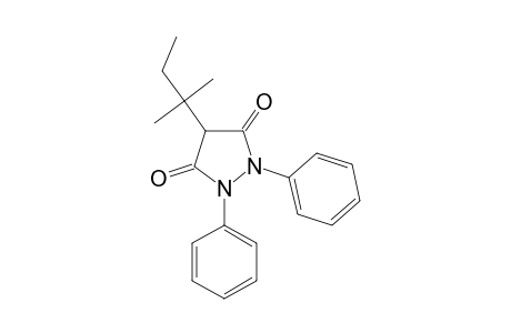 1,2-diphenyl-4-tert-pentyl-3,5-pyrazolidinedione