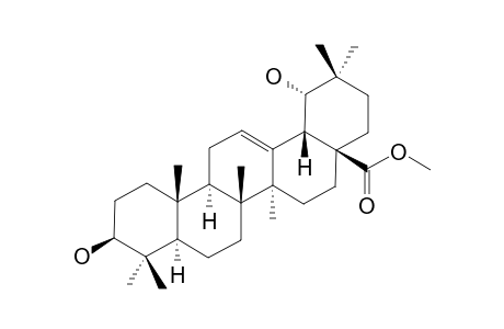 METHYL-SIARESINOLATE;METHYL-3-BETA,19-ALPHA-DIHYDROXY-OLEAN-12-EN-28-OATE