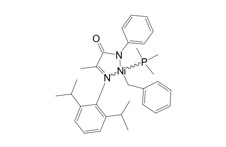 [N-PHENYL-2-(2,6-DIISOPROPYLPHENYLIMINO)-PROPANAMIDATO-KAPPA(2)-N,N]-(ETA(1)-BENZYL)-(TRIMETHYLPHOSPHINE)-NICKEL(II)