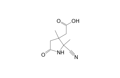 (2-Cyano-2,3-dimethyl-5-oxo-pyrrolidin-3-yl)-acetic acid