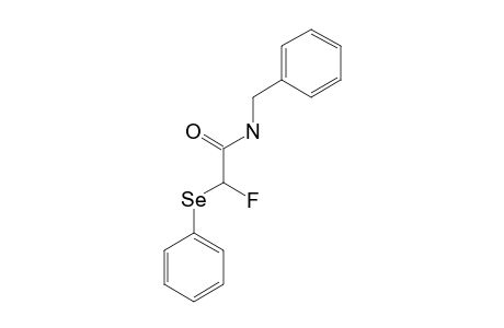 N-BENZYL-2-FLUORO-2-(PHENYLSELANYL)-ACETAMIDE