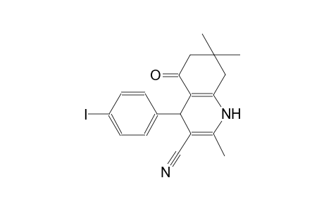 4-(4-Iodophenyl)-2,7,7-trimethyl-5-oxo-1,4,5,6,7,8-hexahydro-3-quinolinecarbonitrile