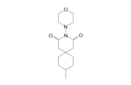 4-methyl-N-morpholino-1,1-cyclohexanediacetimide