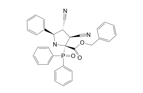 (2-ALPHA,3-ALPHA,4-BETA,5-ALPHA)-(+/-)-PHENYLMETHYL-3,4-DICYANO-2-(DIPHENYLPHOSPHINOYL)-5-PHENYL-2-PYRROLIDINE-CARBOXYLATE