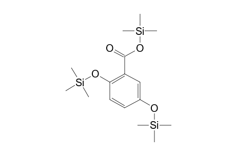 Benzoic acid, 2,5-bis(trimethylsiloxy)-, trimethylsilyl ester