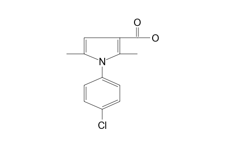 1-(p-chlorophenyl)-2,5-dimethylpyrrole-3-carboxylic acid