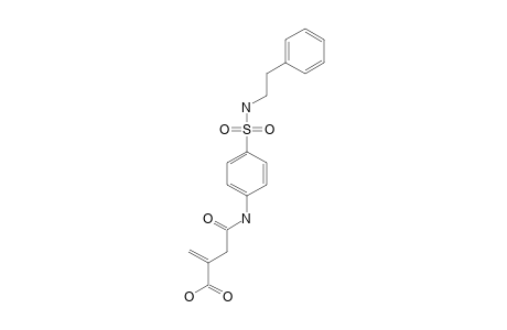 4'-(phenethylsulfamoyl)-2-methylenesuccinanilic acid