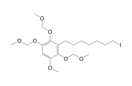 3-(7-iodanylheptyl)-1-methoxy-2,4,5-tris(methoxymethoxy)benzene