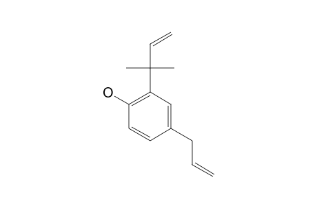 4-ALLYL-2-(2-METHYL-BUT-3-EN-2-YL)-PHENOL