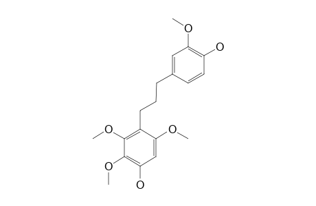 VISCOLIN;4',4''-DIHYDROXY-2',3',6';3''-TETRAMETHOXY-1,3-DIPHENYLPROPANE