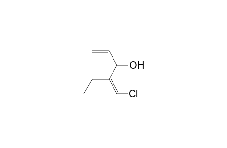 1-Hexen-3-ol, 4-(chloromethylene)-, (.+-.)-