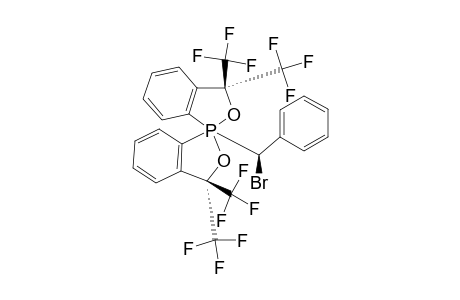 [TBPY-5-11]-1-BROMOPHENYLMETHYL-3,3,3',3'-TETRAKIS-(TRIFLUOROMETHYL)-1,1'-SPIROBI-[3H,2,1,5-LAMBDA-BENZOXAPHOSPHOLE]