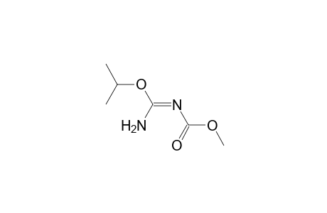 (aminoisopropoxymethylene)carbamic acid, methyl ester