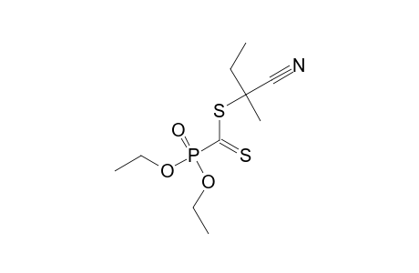 2-CYANOBUT-2-YL-DIETHOXYPHOSPHORYLDITHIOFORMATE