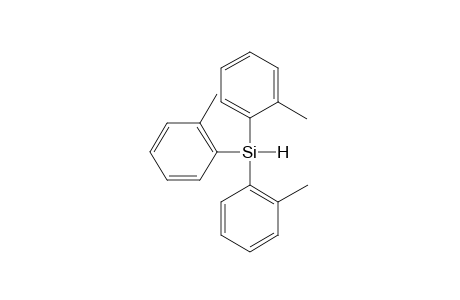 SILANE, TRI-O-TOLYL-,