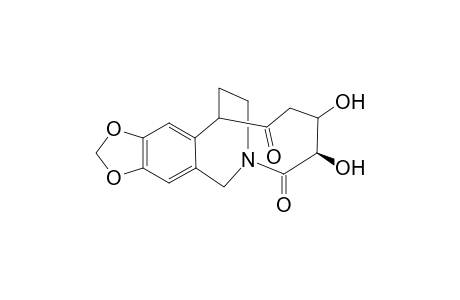 (1R,14S,15R)-14,15-Dihydroxy-5,7-dioxa-12-azatetracyclo[10.5.2.0(2,10).0(4,8)]docosa-2,4(8),9-trien-13,17-dione