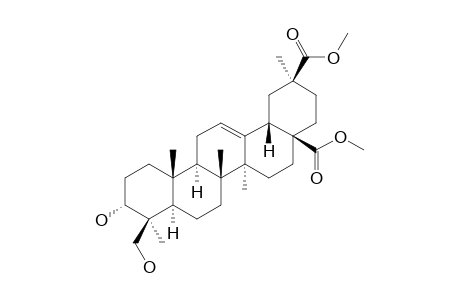 3-ALPHA,24-DIHYDROXY-OLEAN-12-EN-28,30-DIOIC-ACID-DIMETHYLESTER