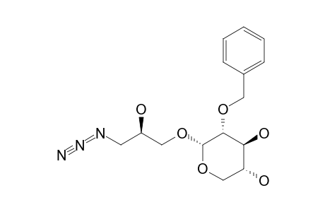 [(2S)-3-AZIDO-2-HYDROXYPROPYL]-2-O-BENZYL-ALPHA-D-XYLOPYRANOSIDE