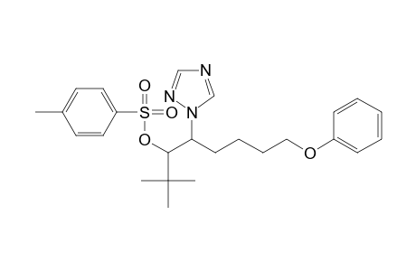 2,2-Dimethyl-3-(4-tosyloxy)-4-(1,2,4-triazol-1-yl)-8-phenoxy-octane (diast. B)