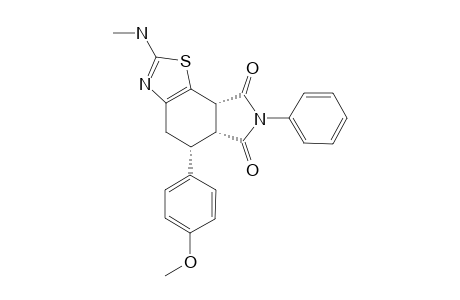 (ENDO)-(5R*,5AR*,8AS*)-2-(METHYLAMINO)-5-(4-METHOXYPHENYL)-7-PHENYL-4,5,5A,8A-TETRAHYDROPYROLO-[3,4-G]-BENZOTHIAZOLE-6,8-DIONE