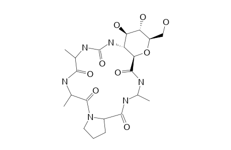 CYCLO-(-SAA4-ALA-D-PRO-ALA-ALA-);MAJOR-CONFORMER