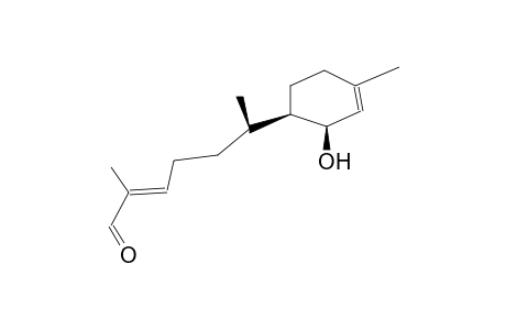 (1R,6S,7R)-1-HYDROXYBISABOLA-2,10E-DIEN-12-AL