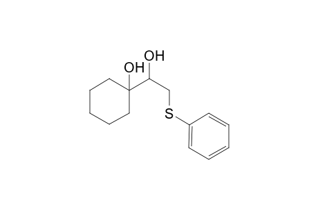 2-(1-HYDROXYCYCLOHEXYL)-1-PHENYLSULFANYL-ETHANE-2-OL