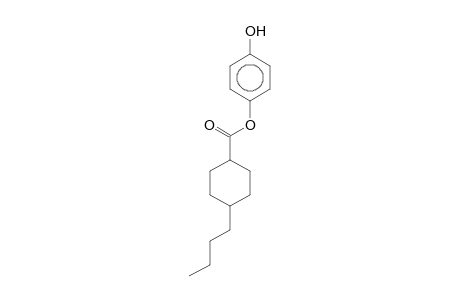 4-Hydroxyphenyl 4-butylcyclohexanecarboxylate