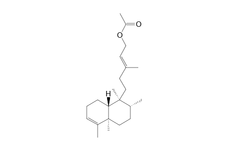 ACETYL-KOLAVENOATE;(5R,8R,9S,10R)-ENT-15-ETHANOYL-CLEROD-3,13-DIENE