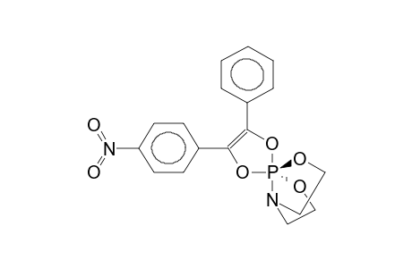 [1-PHENYL-2-(4-NITROPHENYL)ETHYNEDIOXY](N,O-DIMETHYLENEAMINOOXY)(N,O'-DIMETHYLENEAMINOOXY)PHOSPHORANE