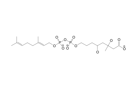 P'-GERANYL-3,5,7-TRIHYDROXY-3-METHYL-OCTANATE-8-DIPHOSPHATE