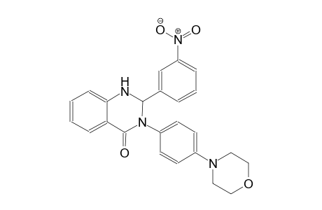 4(1H)-quinazolinone, 2,3-dihydro-3-[4-(4-morpholinyl)phenyl]-2-(3-nitrophenyl)-