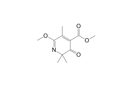 3-keto-6-methoxy-2,2,5-trimethyl-isonicotinic acid methyl ester