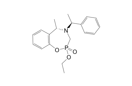 (2R,S)-2-ETHOXY-(5S)-5-METHYL-4-[(1'S)-1-PHENYLETHYL]-2,3,4,5-TETRAHYDRO-1,4,2-BENZOXAZAPHOSPHEPINE-2-OXIDE