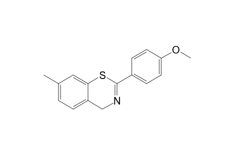 2-(4'-Methoxyphenyl)-7-methyl-4H-1,3-benzothiazine