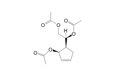 (1R,5S,1'S)-1-ACETOXY-5-(1',2'-DIACETOXYETHYL)-CYCLOPENT-2-ENE