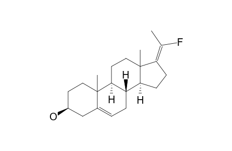 (3-BETA,17E)-20-FLUOROPREGNA-5,17-(20)-DIEN-3-OL