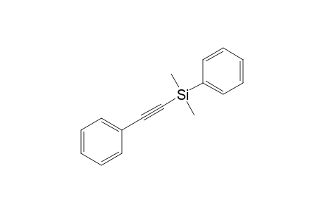 Dimethylphenyl(phenylethynyl)silane